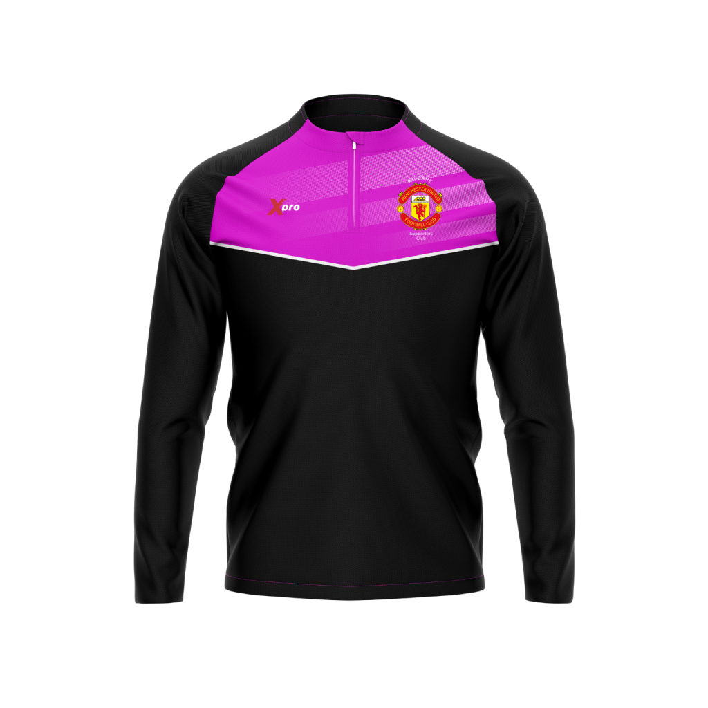 Kildare Reds Pink/Black 1/4 Zip