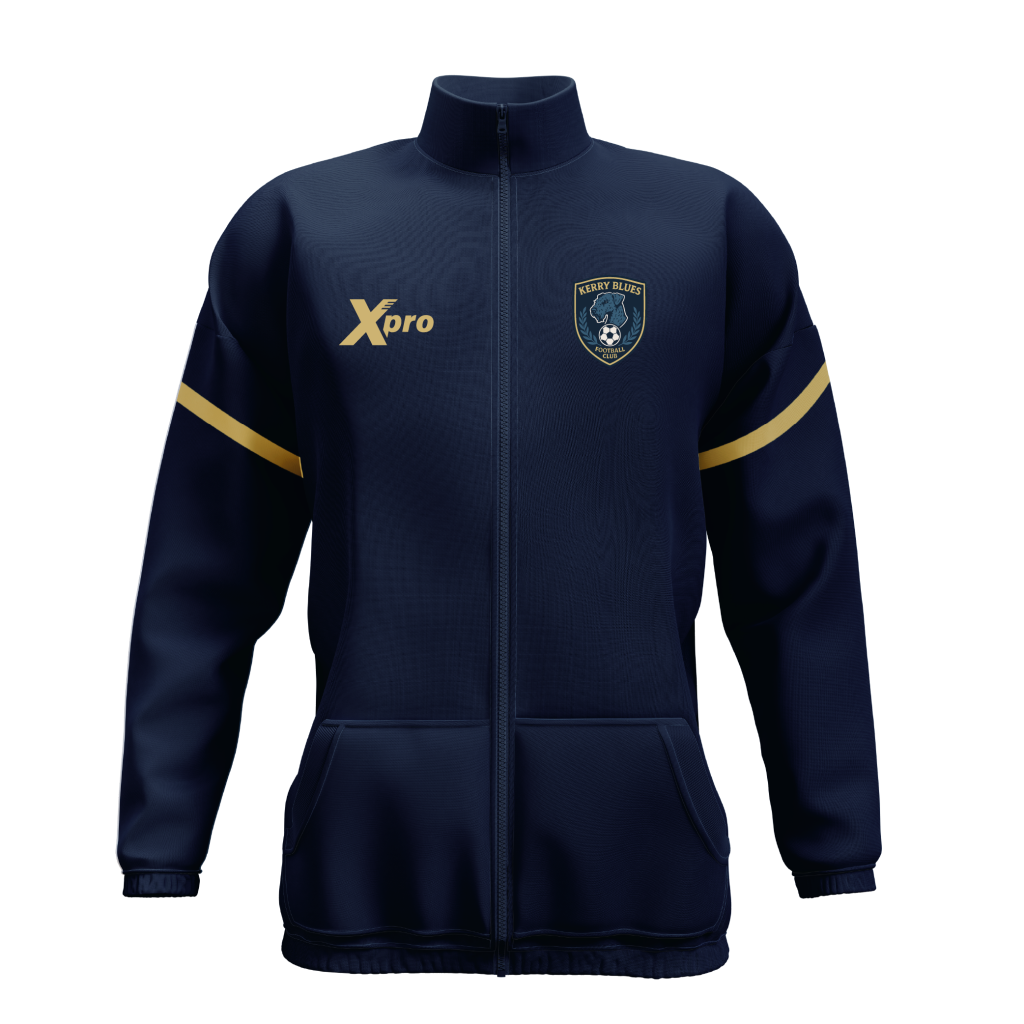 Kerry Blues Full Zip Track Top