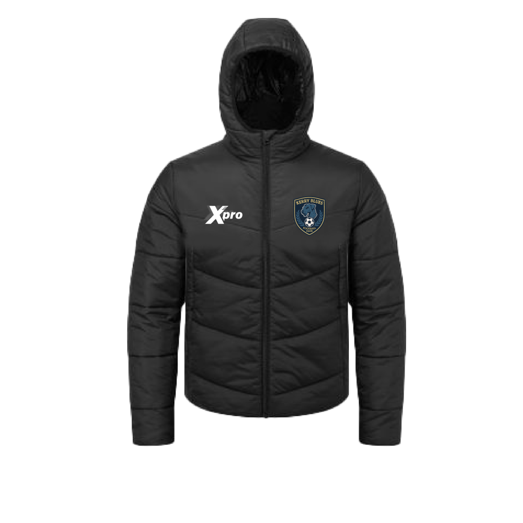 Kerry Blues Short Puffer Jacket