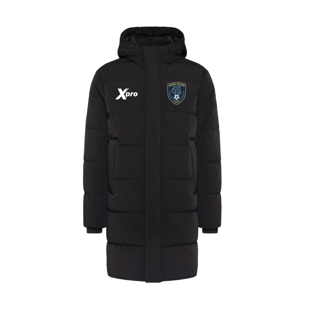 Kerry Blues Long Puffer Jacket