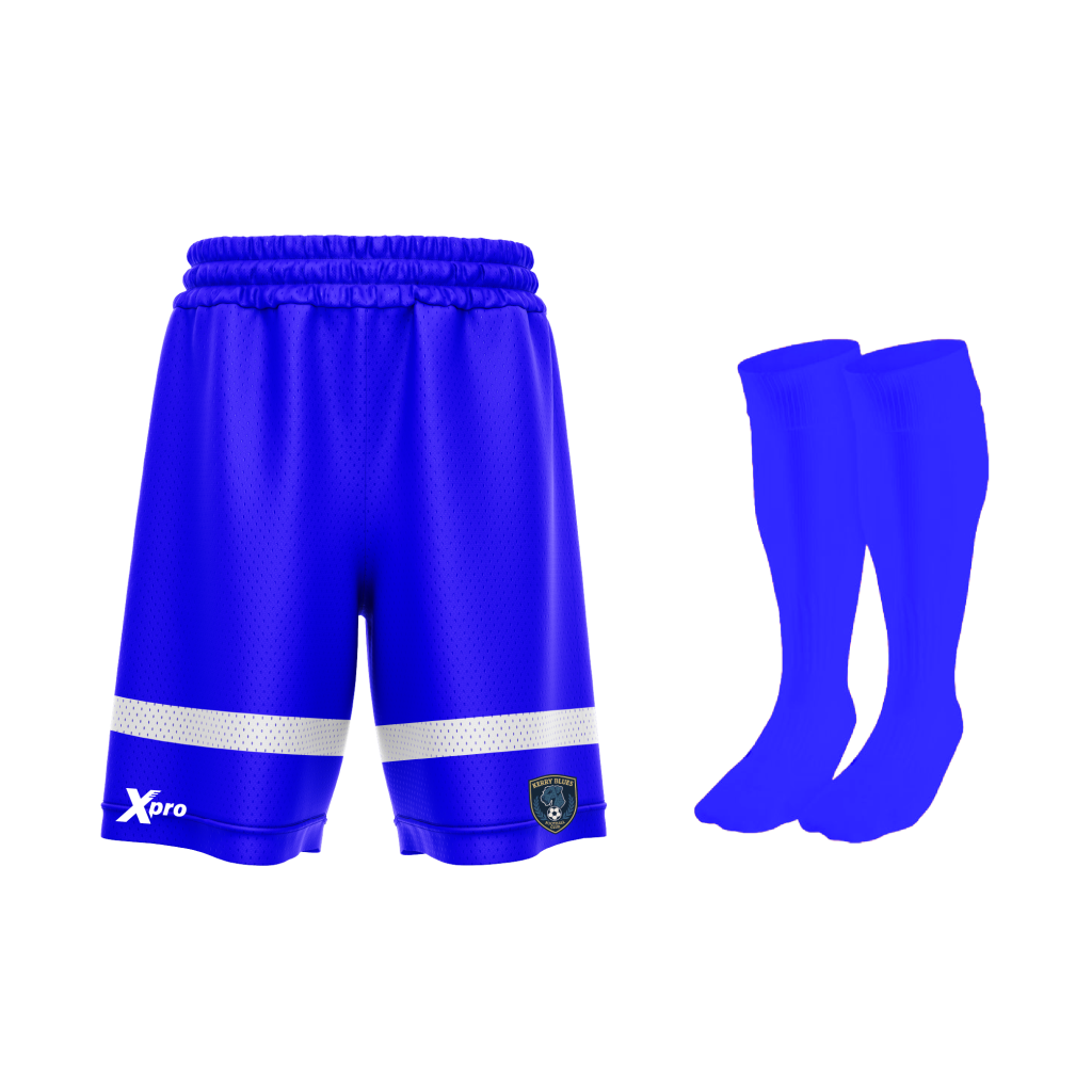 Kerry Blues Training Shorts and Socks BLUE