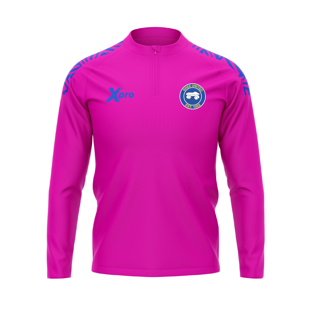 Bree United 1/4 Zip PINK
